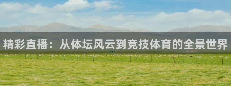 精彩直播：从体坛风云到竞技体育的全景世界